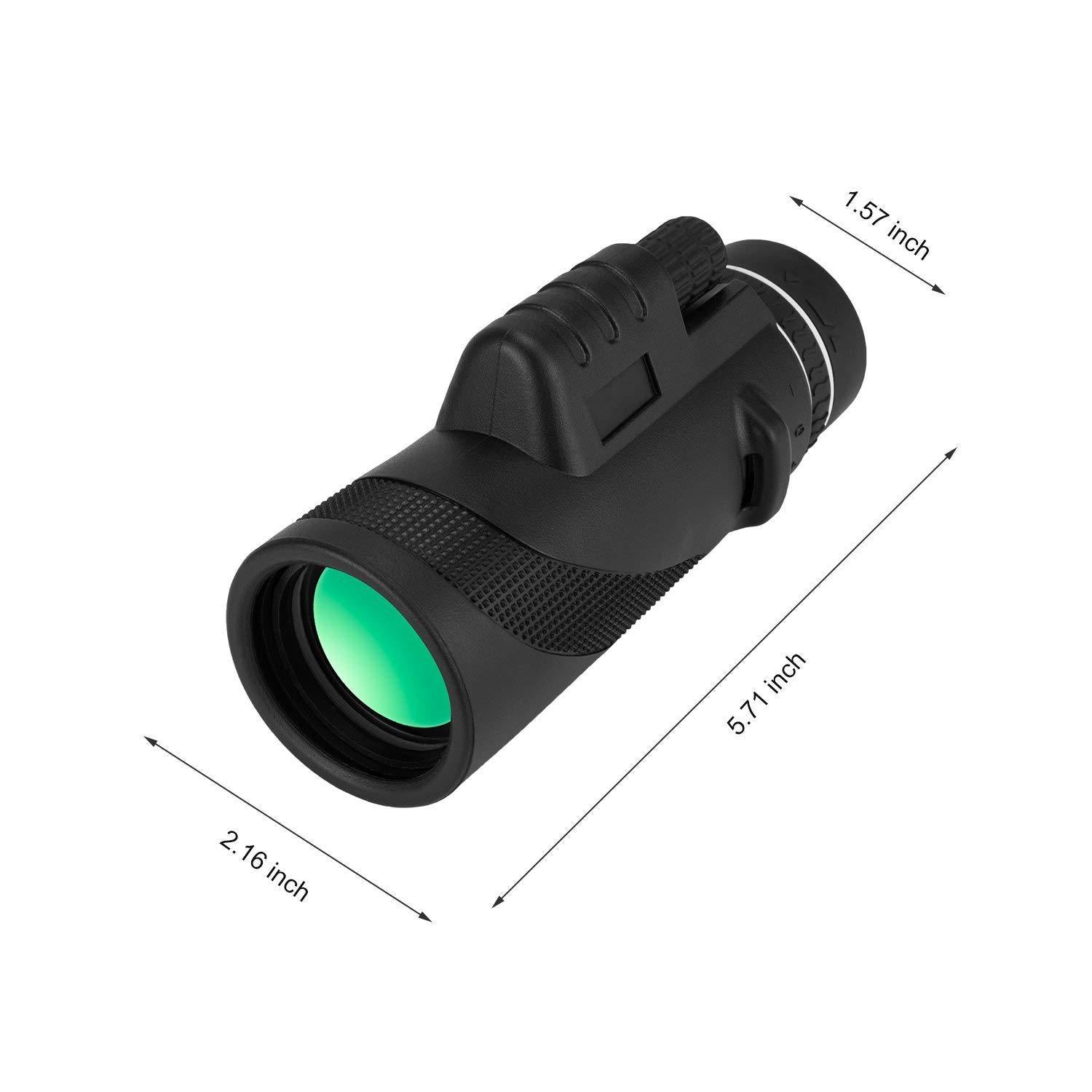 High-Definition Telescope with Universal Phone Mount